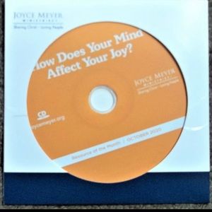 NEW Joyce Meyer Ministies CD How Does Your Mind Affect Your Joy